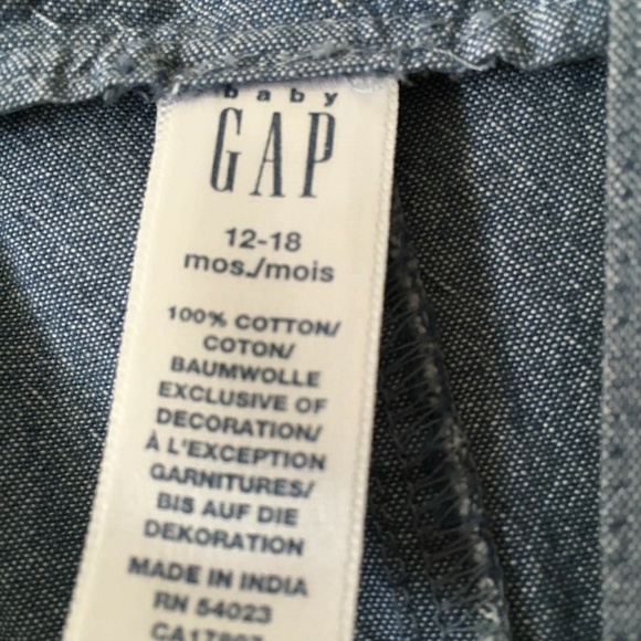 Gap Jumpsuits baby girls size 12-18 months - Picture 4 of 6